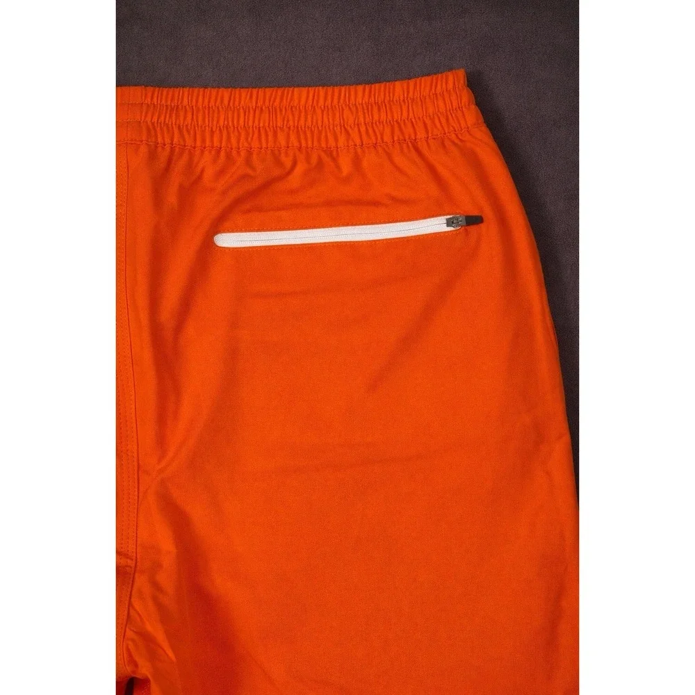 OUTERKNOWN Orange Nomadic Volley Board Shorts Trunks Men's M Beach Coastal NWT‎